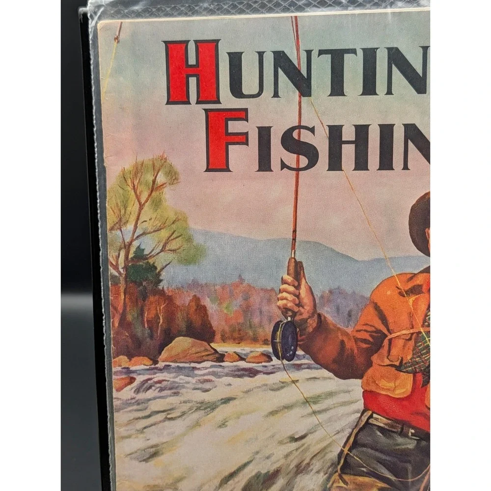 Vintage‎ Hunting And Fishing Magazine March 1941 Dogs Guns Camping Outdoorsman